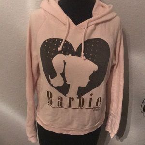 Vintage Barbie velour hoodie